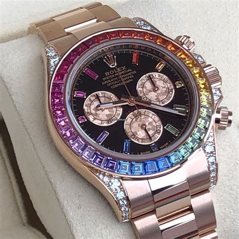 coppia rolex diamanti arcobaleno|Rolex Daytona Rainbow 116595RBOW .